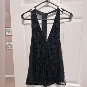 NWT Ralph Lauren Beaded Tank, Size 10